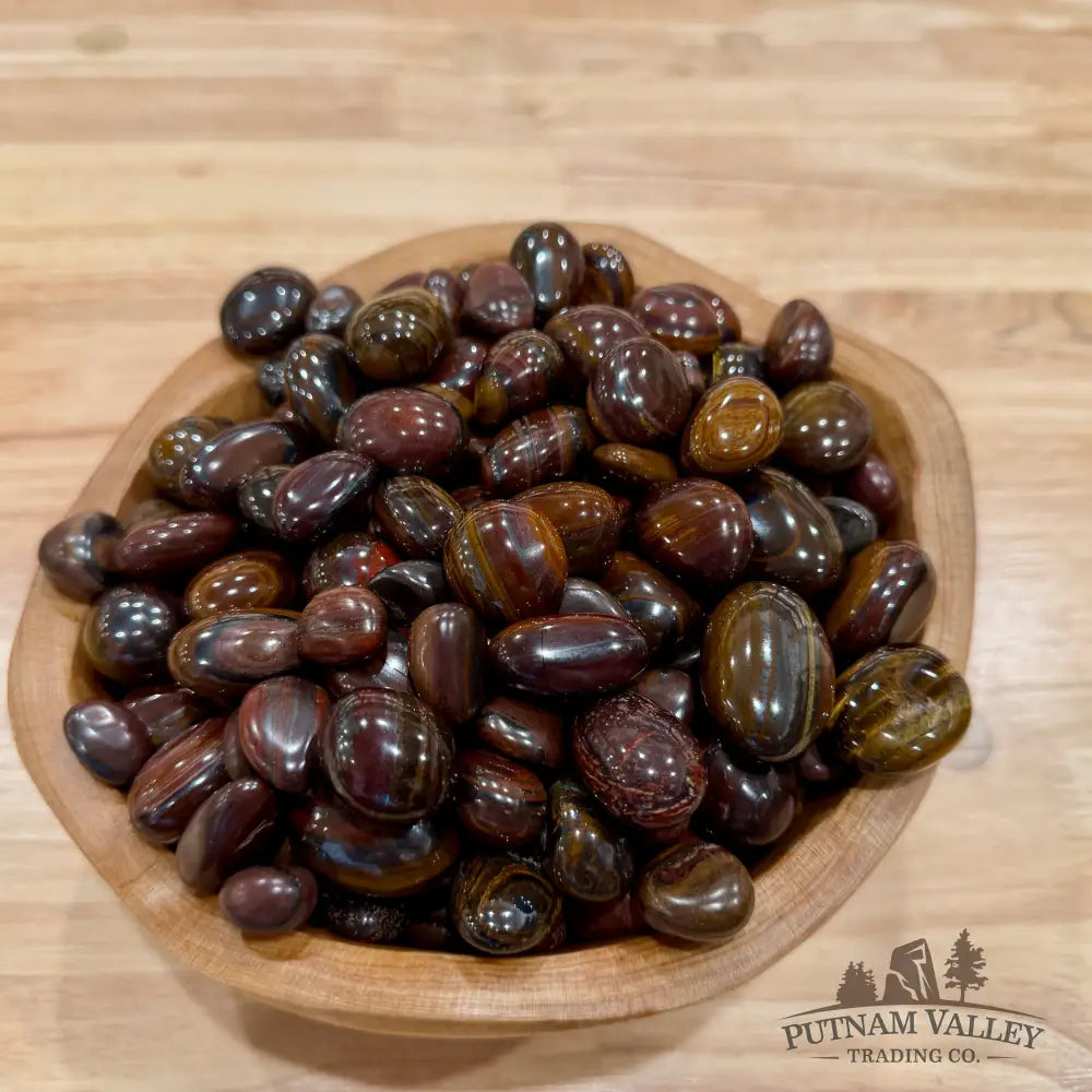 Australian Tiger Iron Tumbles (½ lb) - Tumbled Stone