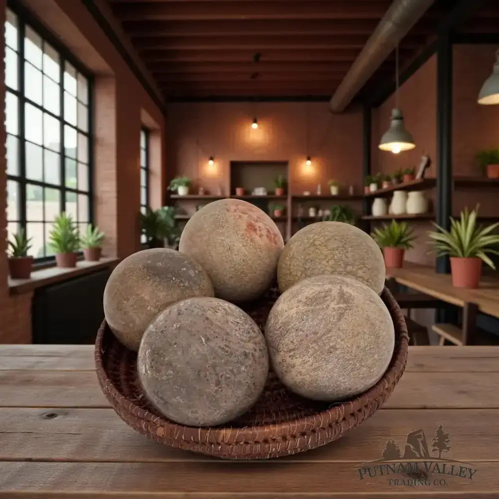 Authentic Fossilized Dinosaur Bone Spheres - Putnam Valley Trading Co.