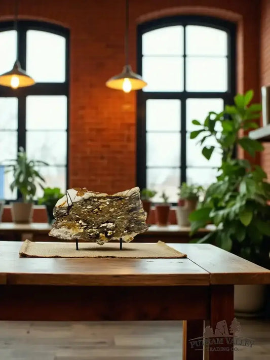 Authentic Petrified Australian Peanut Wood Slab - Putnam Valley Trading Co.