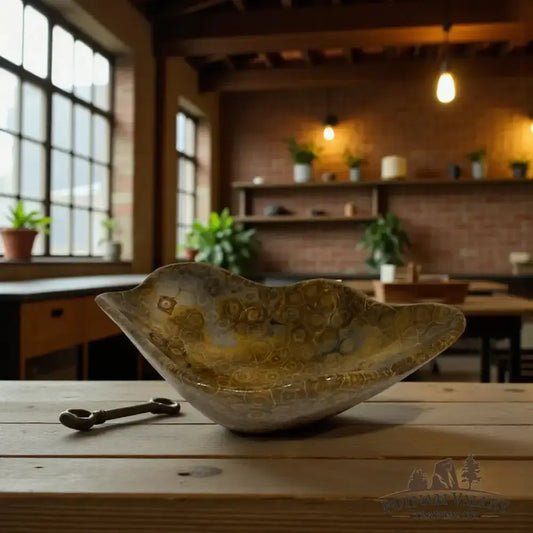 Authentic Reserve Coral Fossil Bowl - Putnam Valley Trading Co.