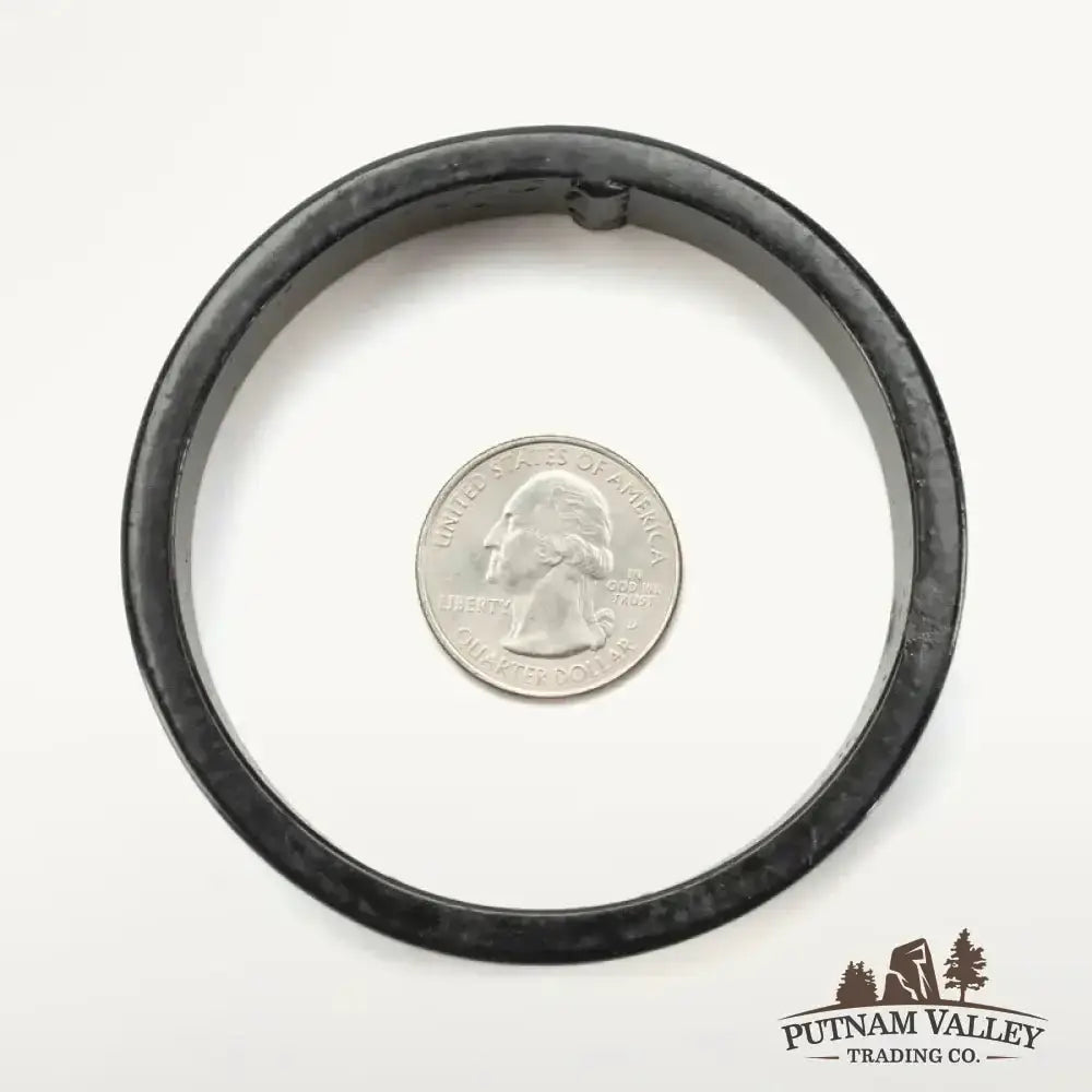 Black Metal Ring Sphere Stand - Putnam Valley Trading Co.
