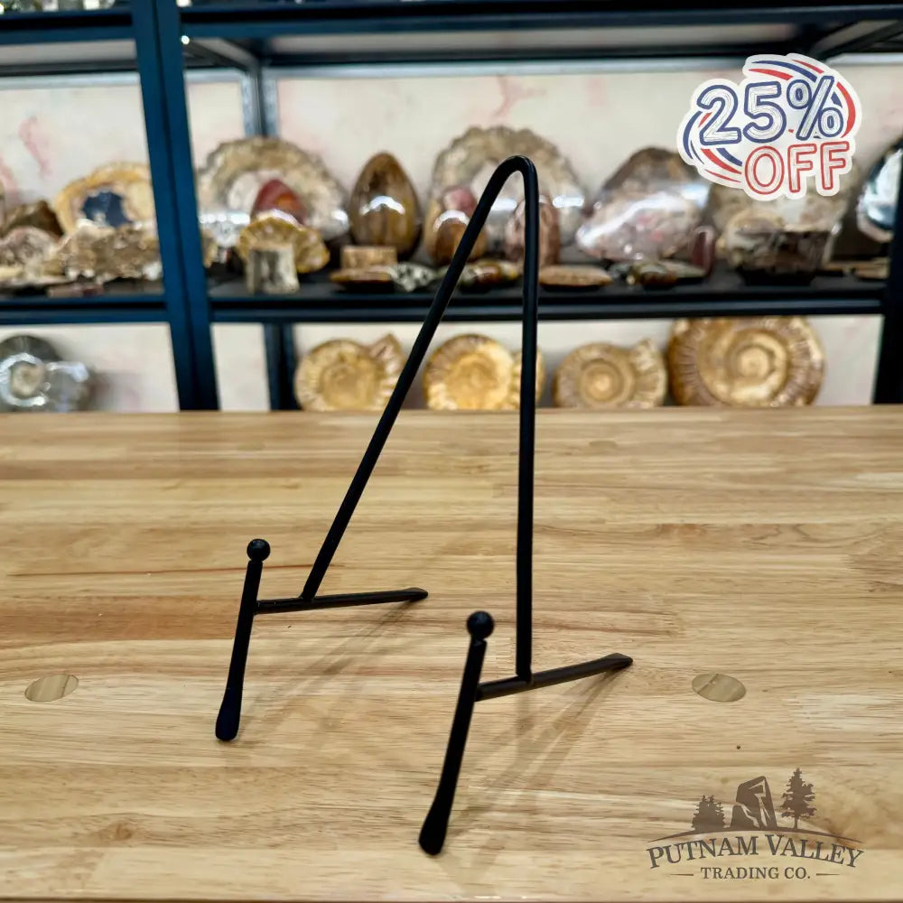 Black Metal Triangle Stands Display Stands