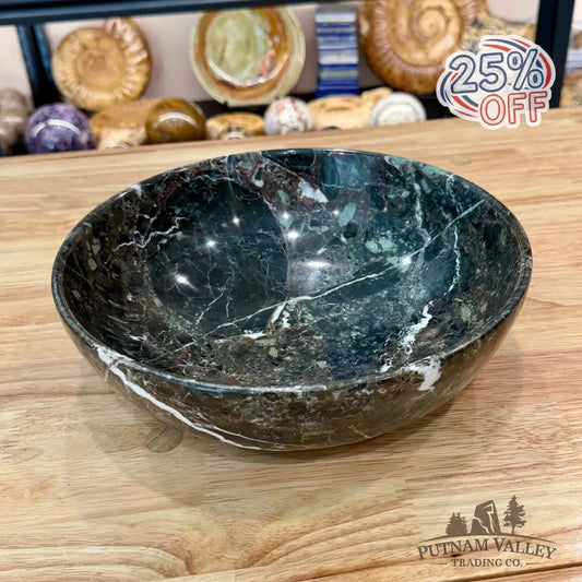 Zebra Marble Bowl 10’’ 4.46 - Bowl