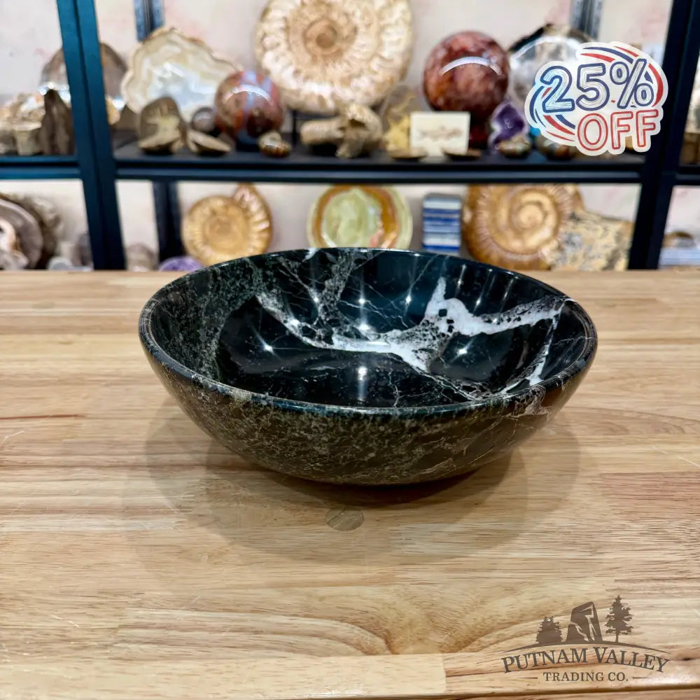 Zebra Marble Bowl 10’’ 4.62 - Bowl