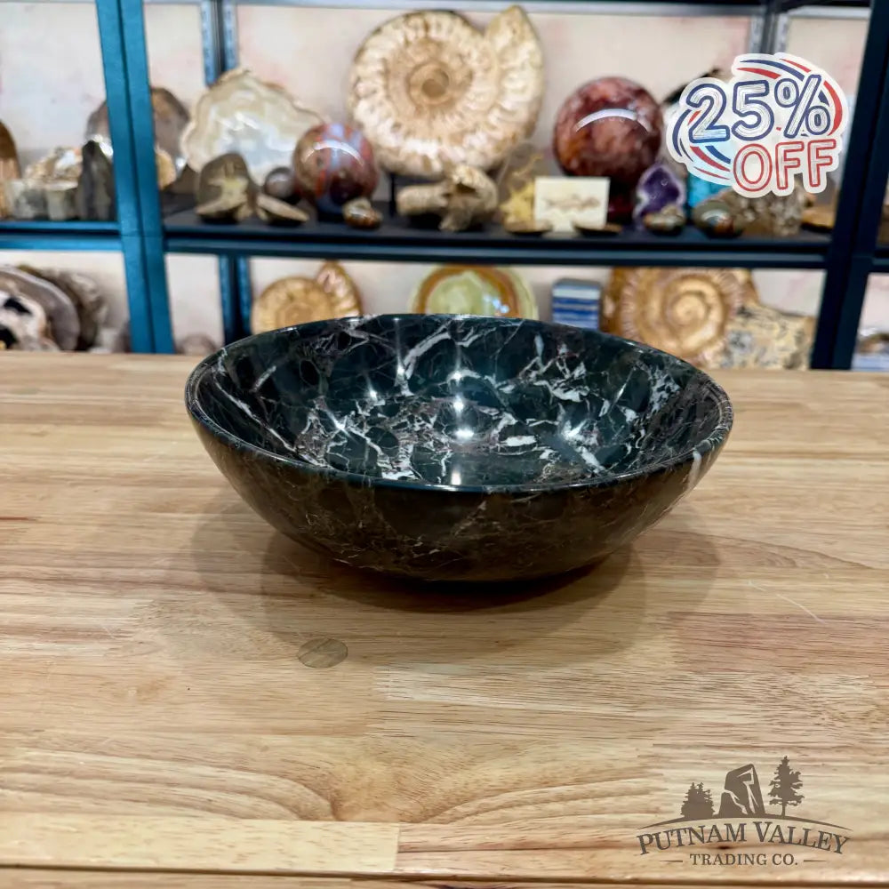 Zebra Marble Bowl 10’’ 4.22 - Bowl