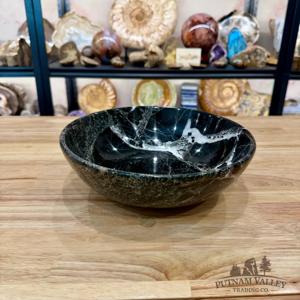 Zebra Marble Bowl 10’’ 4.62 - Bowl