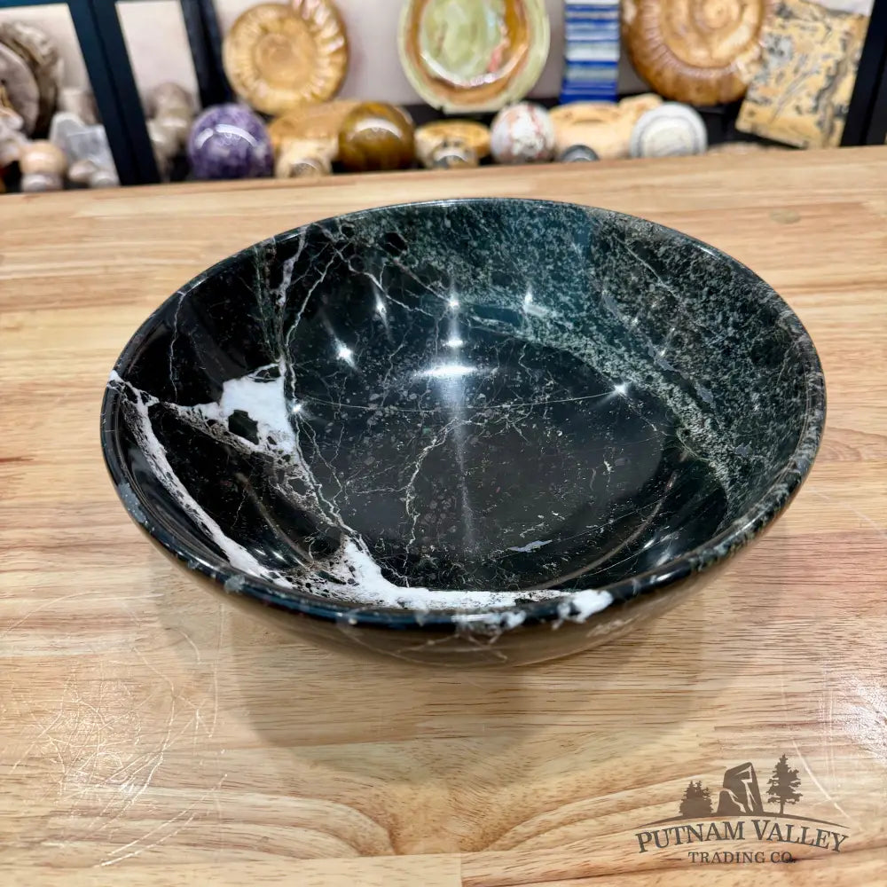 Zebra Marble Bowl 10’’ 4.62 - Bowl