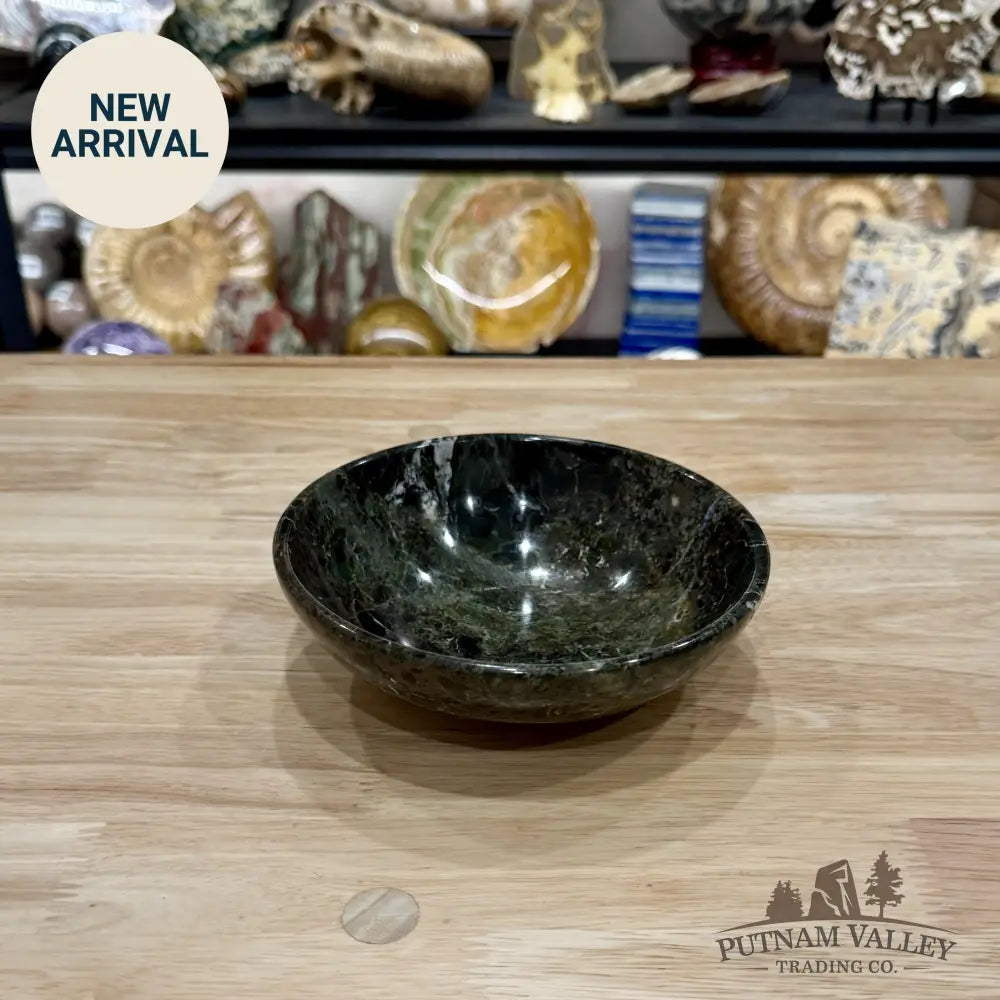 Black Zebra Marble Bowl 6’’.94 - Bowl