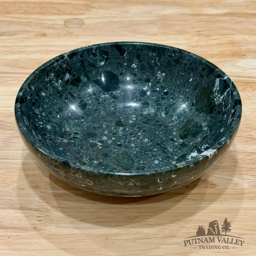 Black Zebra Marble Bowl 6’’ 1.24 - Bowl