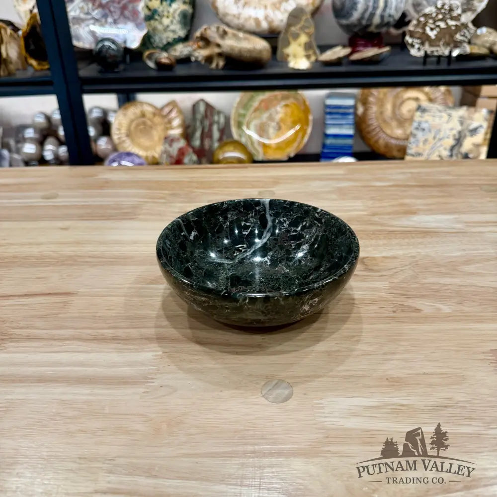 Black Zebra Marble Bowl 6’’ 1.34 - Bowl