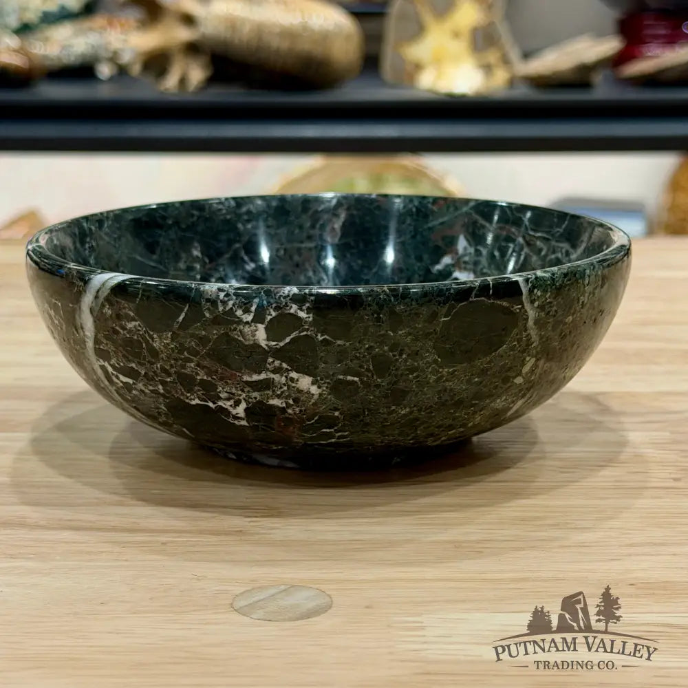 Black Zebra Marble Bowl 6’’ 1.34 - Bowl
