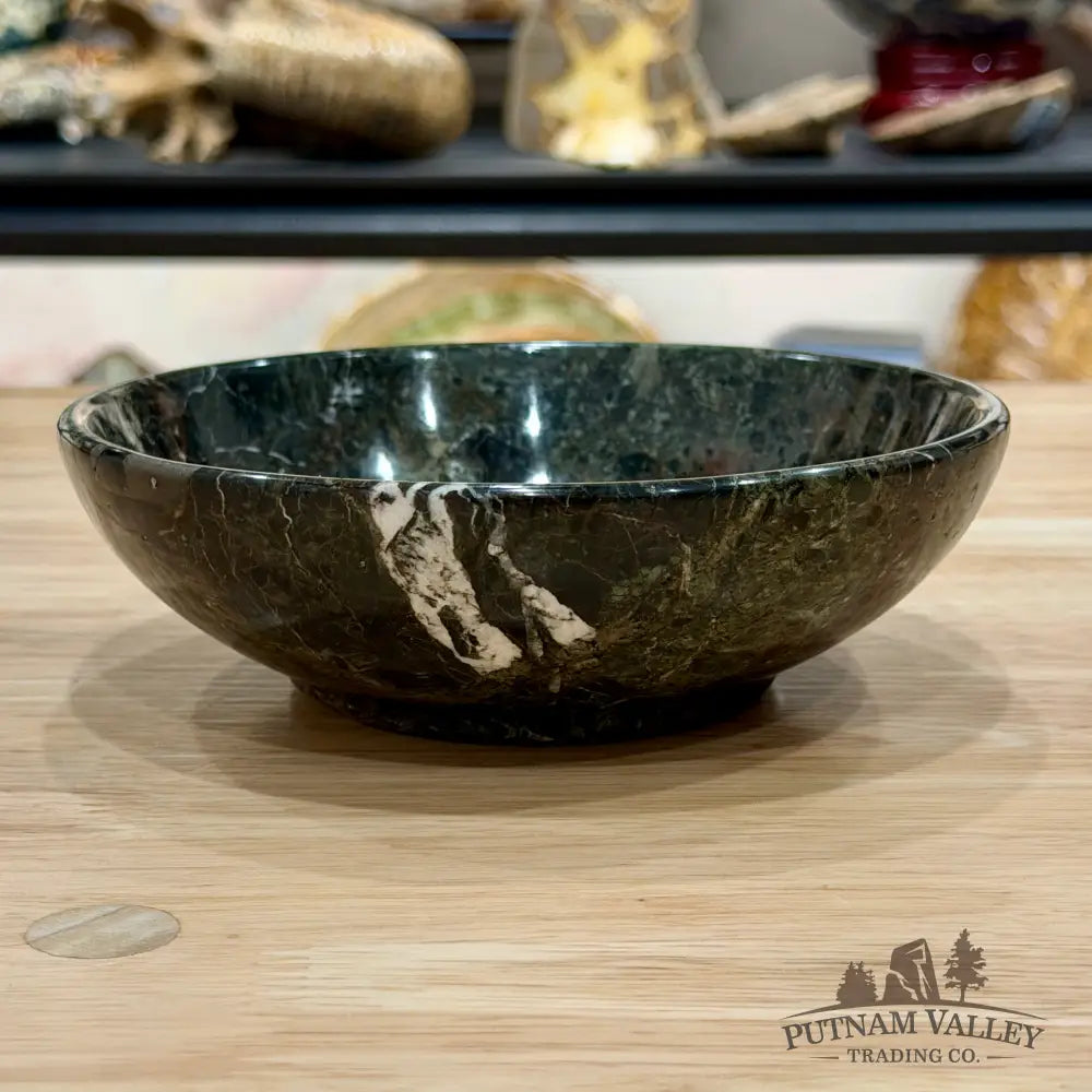 Black Zebra Marble Bowl 6’’.94 - Bowl