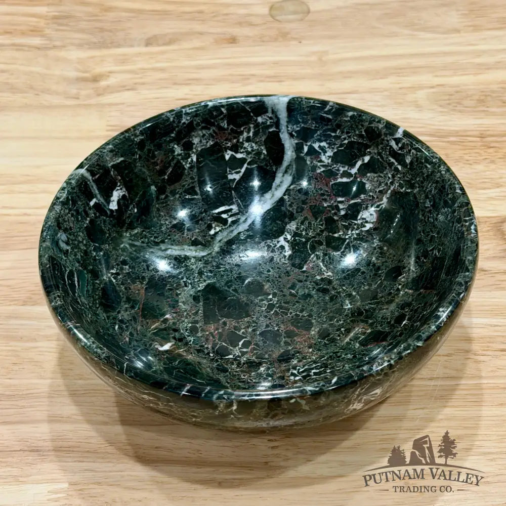 Black Zebra Marble Bowl 6’’ 1.34 - Bowl