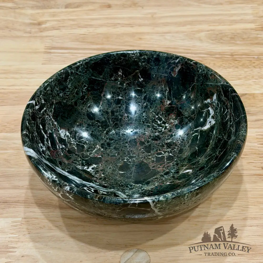 Black Zebra Marble Bowl 6’’ 1.34 - Bowl