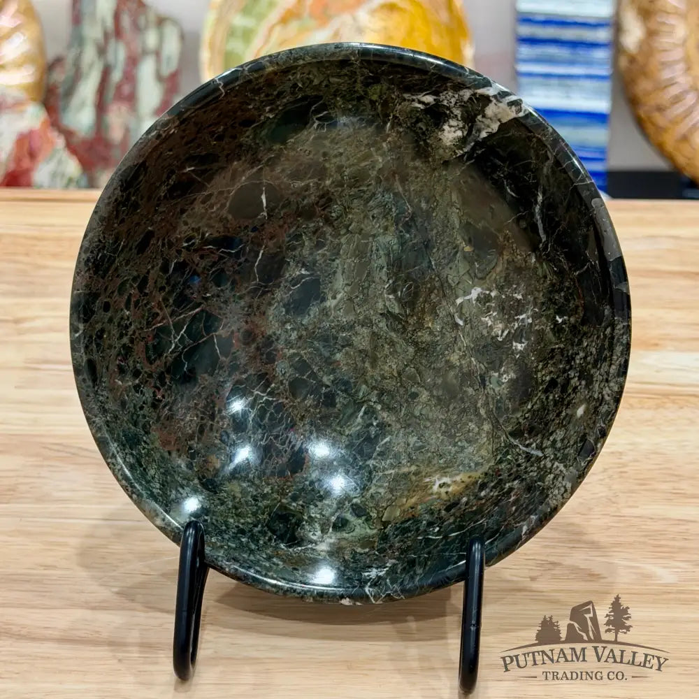 Black Zebra Marble Bowl 6’’.94 - Bowl