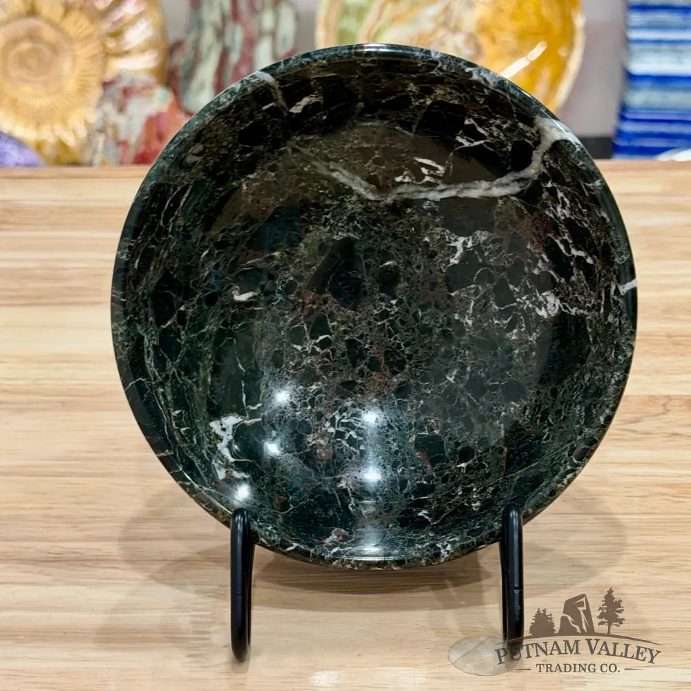 Black Zebra Marble Bowl 6’’ 1.34 - Bowl