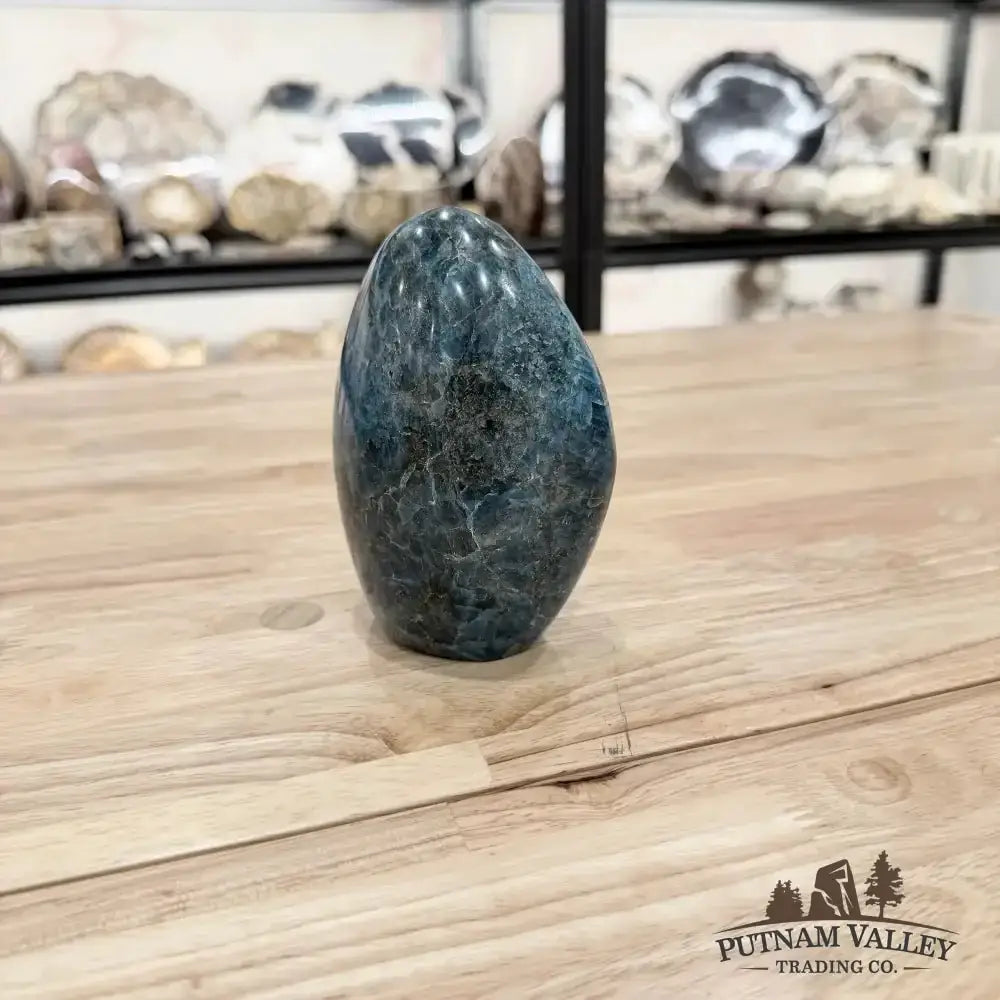 Blue Apatite Table Accent - Putnam Valley Trading Co.