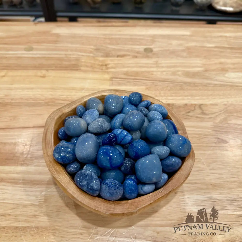 Tumbled Blue Adventurine (½ lb) - Tumbled Stone