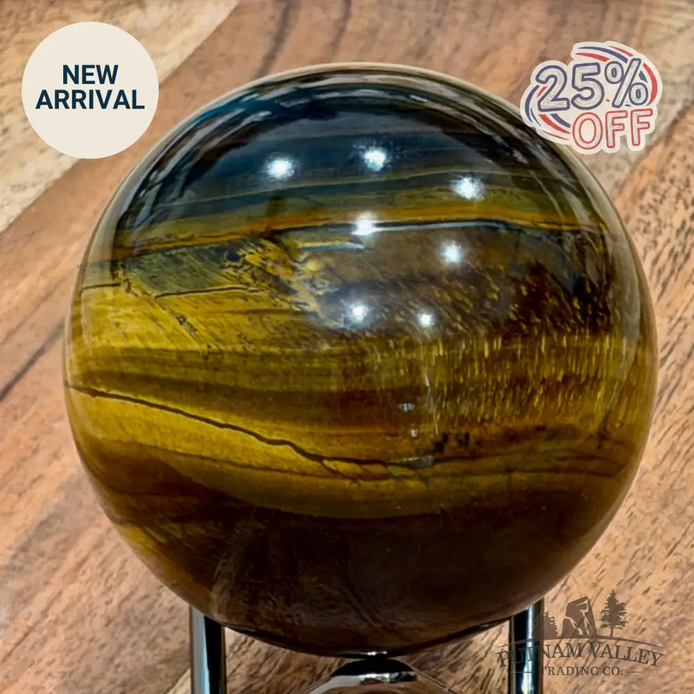 Blue Tiger Eye Sphere 2.6’’ - Sphere
