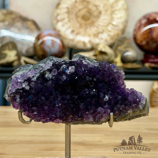 Brazilian Amethyst Cluster on Stand 6’’ Accent