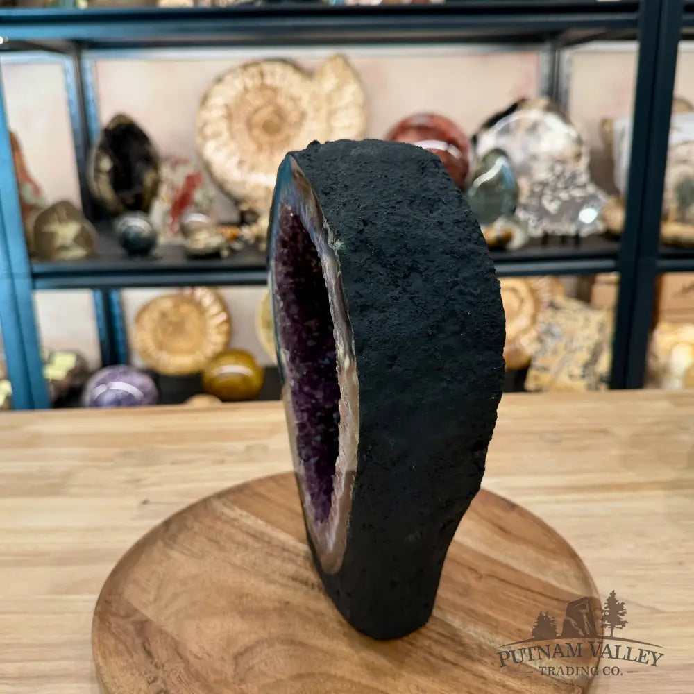 Brazilian Amethyst Stalactite Portal Table Accent 9.63’’ - Accent