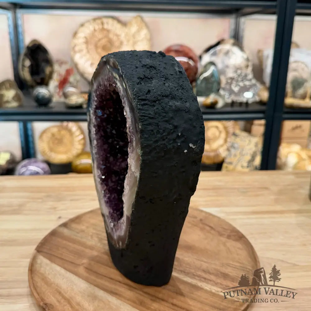 Brazilian Amethyst Stalactite Portal Table Accent 9.63’’ - Accent