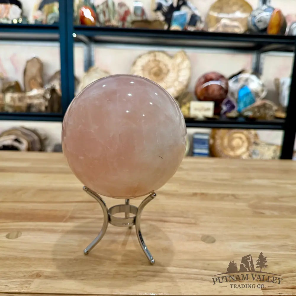 Brazilian Rose Quartz Sphere 5.43’’ - Sphere