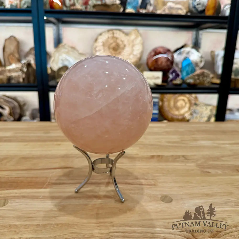 Brazilian Rose Quartz Sphere 5.8’’ - Sphere