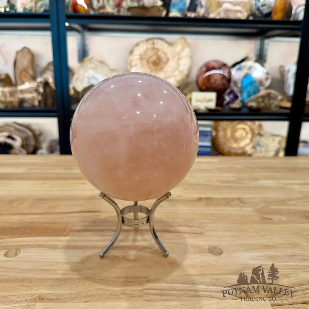 Brazilian Rose Quartz Sphere 5.8’’ - Sphere