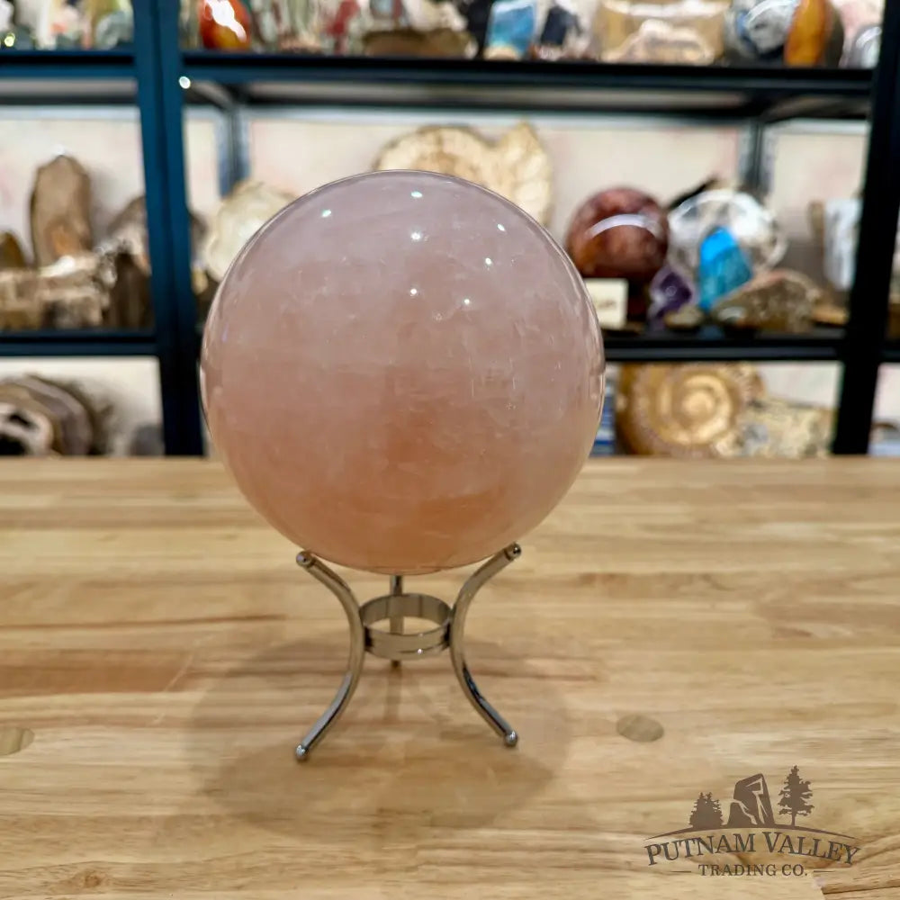 Brazilian Rose Quartz Sphere 5.8’’ - Sphere