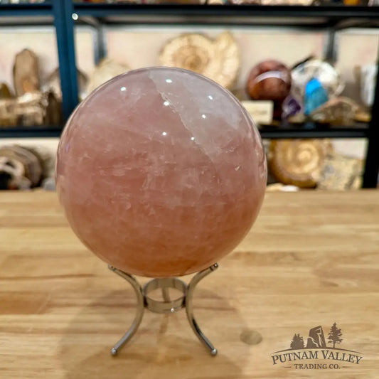 Brazilian Rose Quartz Sphere 6.05’’ - Sphere