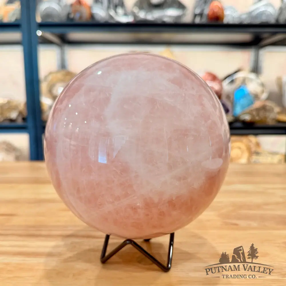 Brazilian Rose Quartz Sphere 6.19’’ - Sphere
