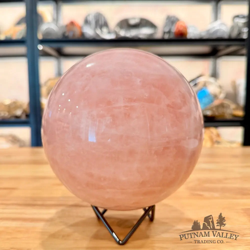 Brazilian Rose Quartz Sphere 6.19’’ - Sphere