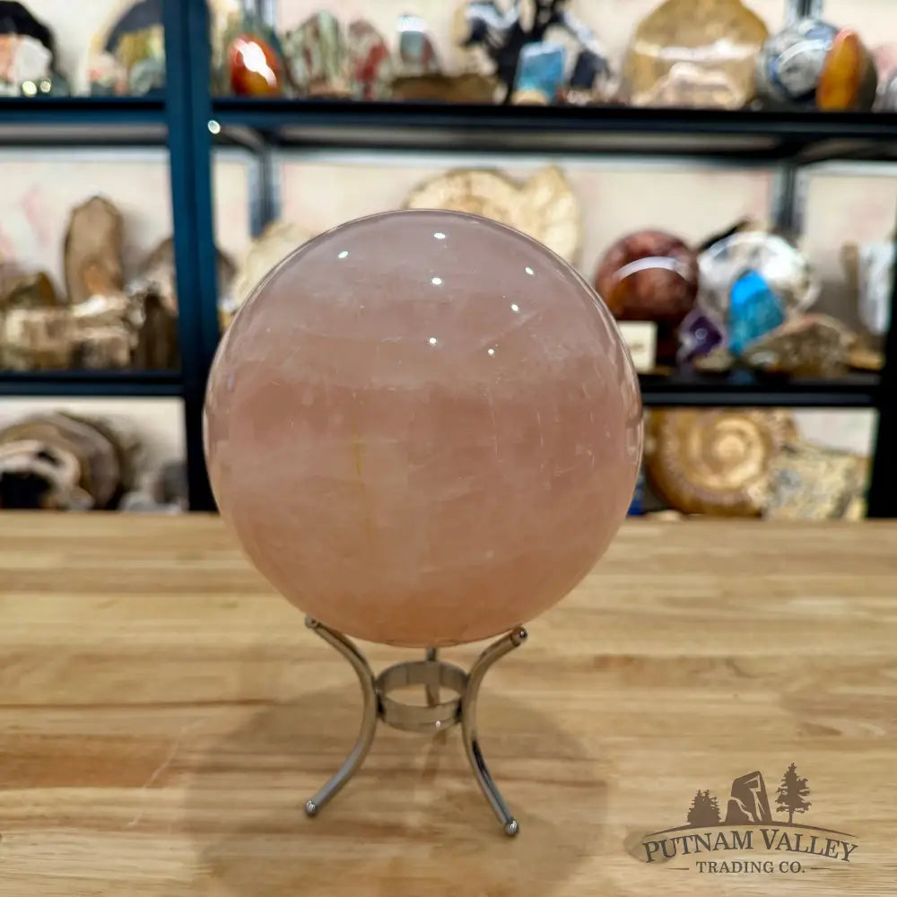 Brazilian Rose Quartz Sphere 6.31’’ - Sphere