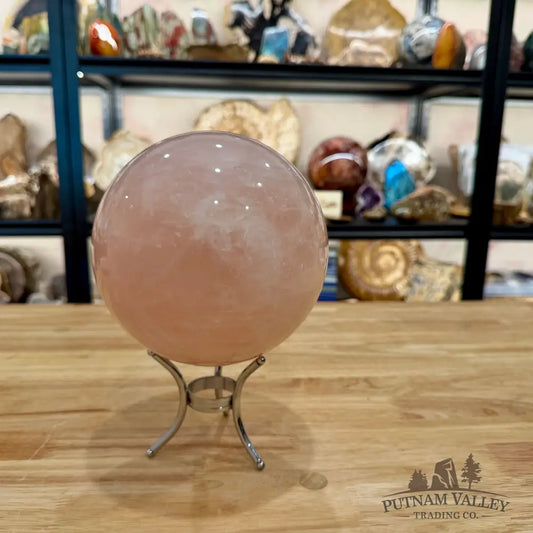 Brazilian Rose Quartz Sphere 6.31’’ - Sphere