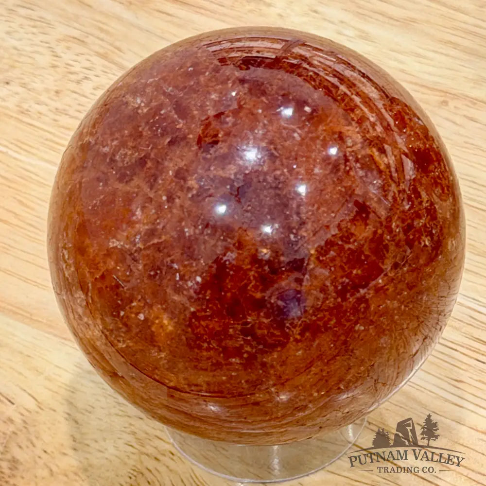 Brazilian Strawberry Quartz Spheres Tumbled Stone