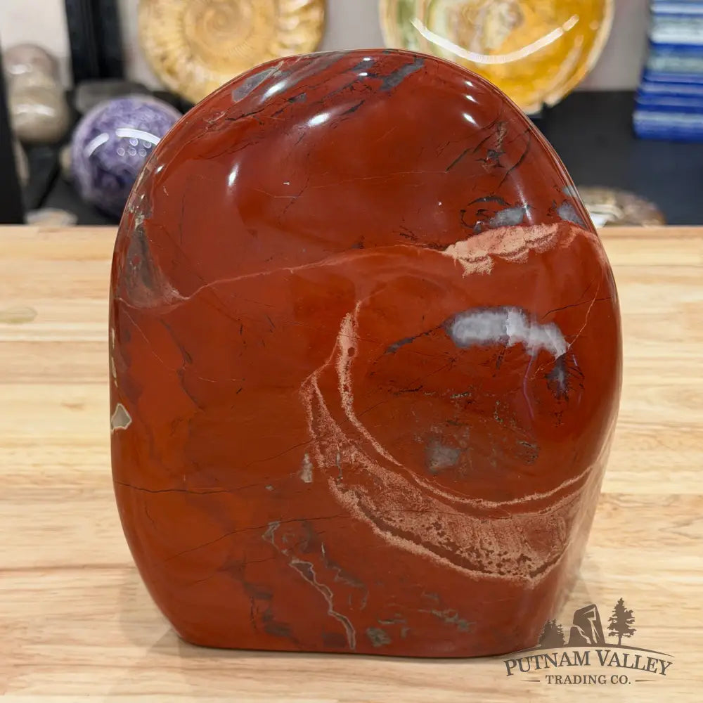 Brecciated Red Jasper Table Accent 10’’ - Sculpture