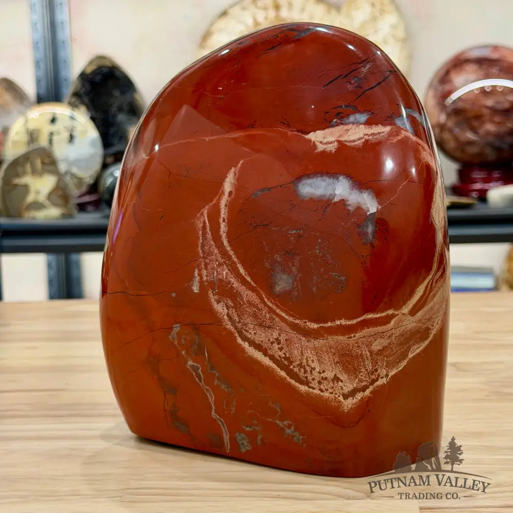 Brecciated Red Jasper Table Accent 10’’ - Sculpture