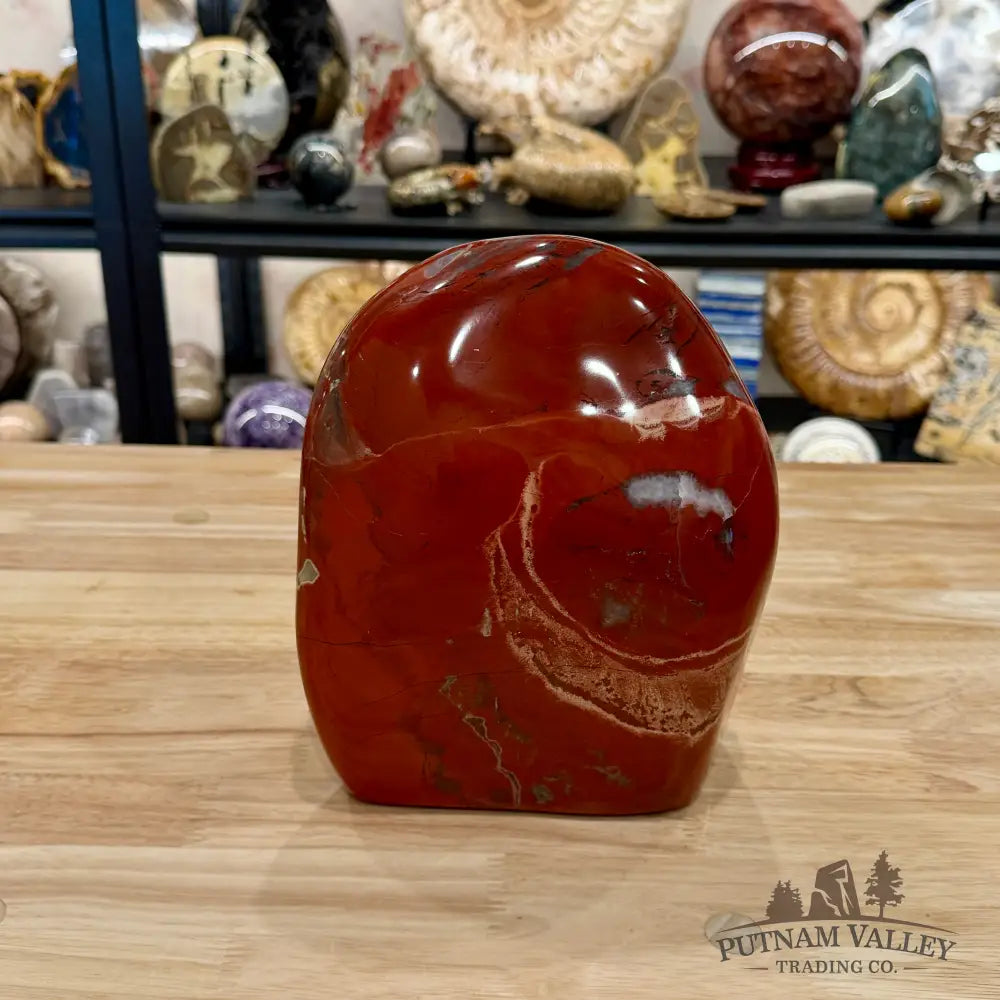 Brecciated Red Jasper Table Accent 10’’ - Sculpture