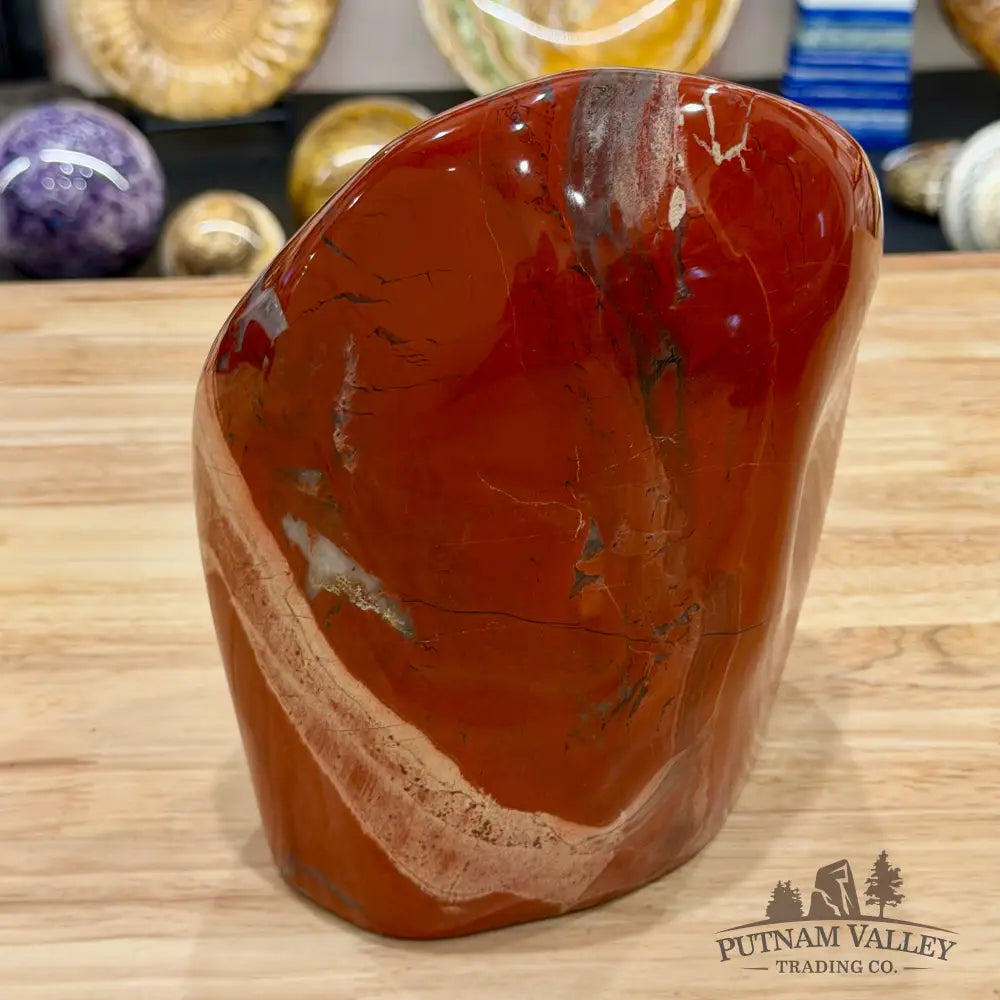 Brecciated Red Jasper Table Accent 10’’ - Sculpture