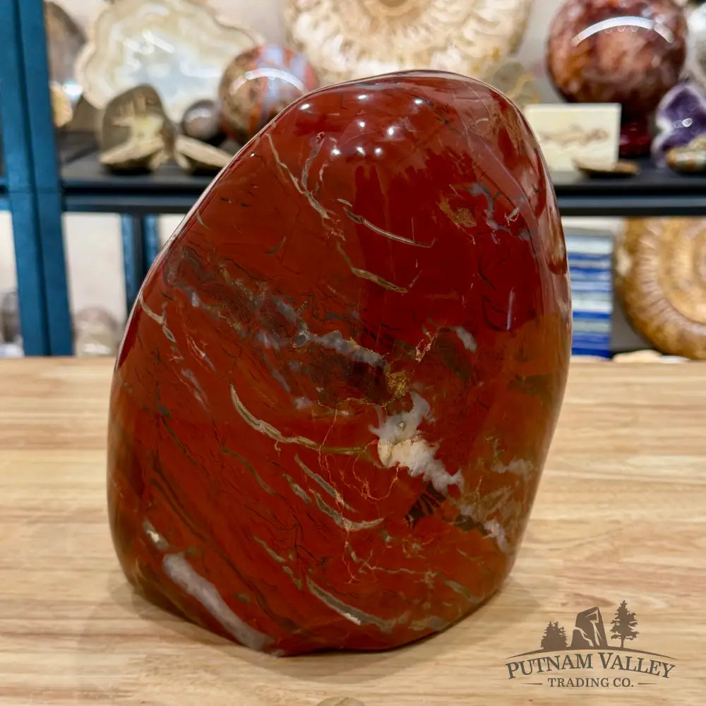 Brecciated Red Jasper Table Accent - Sculpture