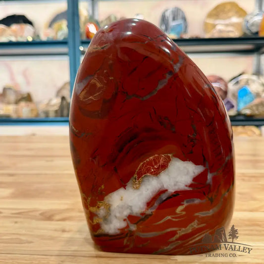 Brecciated Red Jasper Table Accent - Sculpture