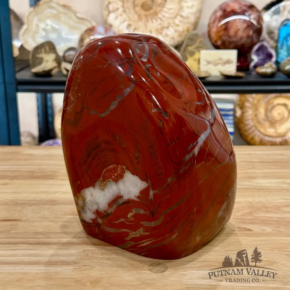 Brecciated Red Jasper Table Accent - Sculpture