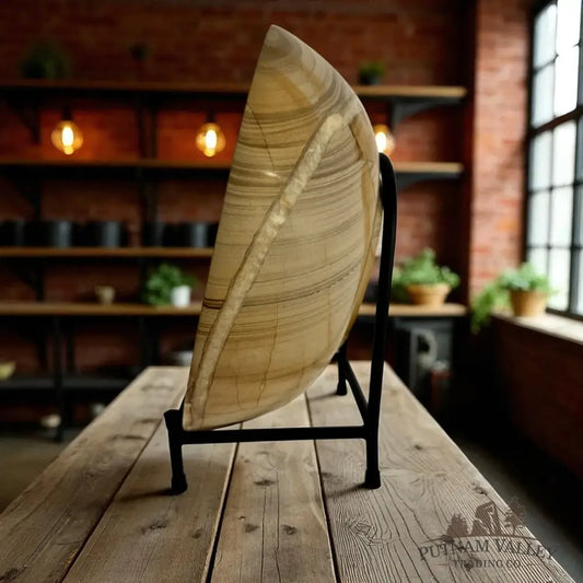 Burma Teak Marble Bowl 12 inch Bowl