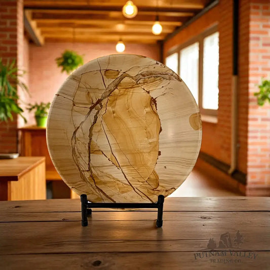Burma Teak Marble Bowl 12’’ Bowl
