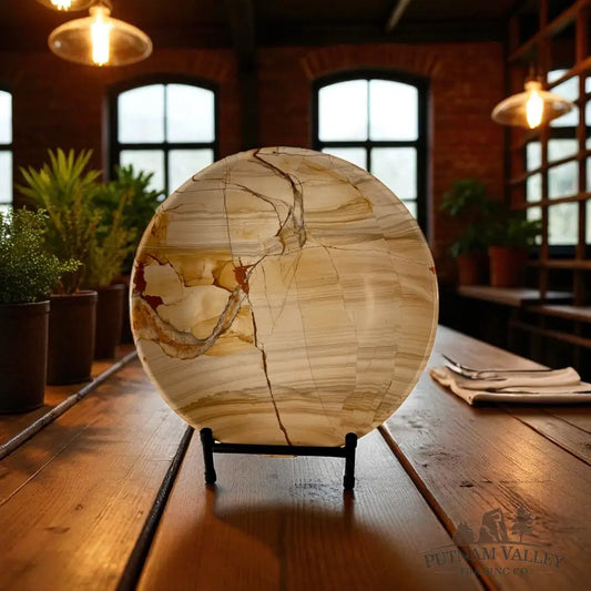 Burma Teak Marble Bowl 12 Bowl