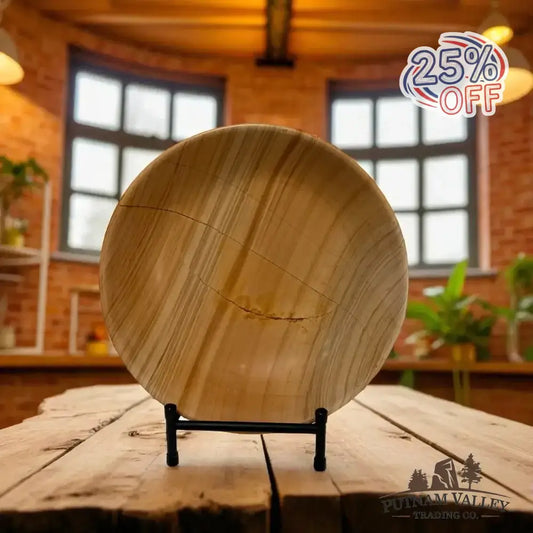 Burma Teak Marble Bowl 12" - Putnam Valley Trading Co.