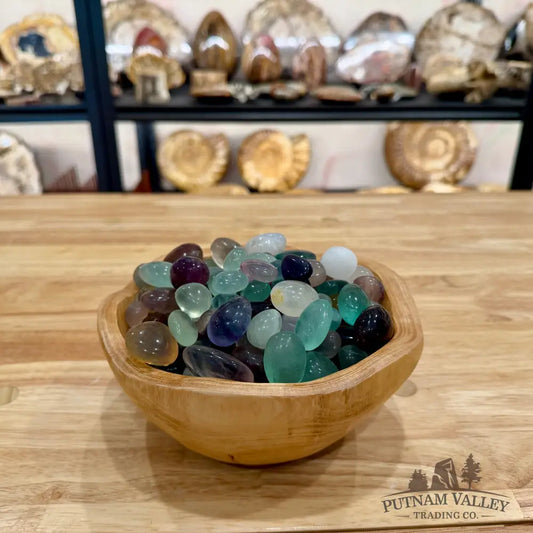 Tumbled Candy Fluorite (½ lb) Tumbled Stone