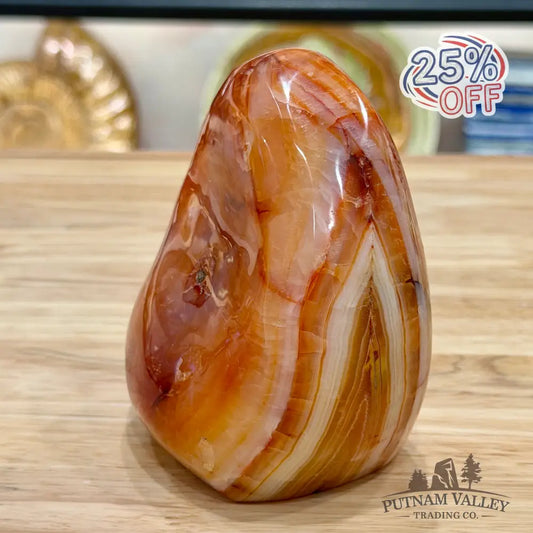 Carnelian Table Accent 4’’ - Accent