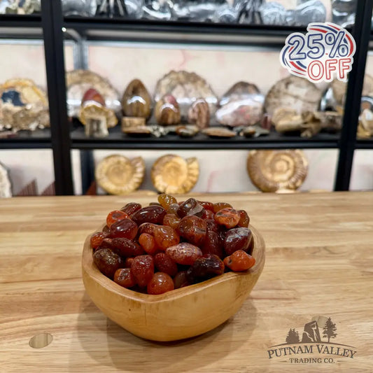 Tumbled Carnelian (½ lb) Tumbled Stone